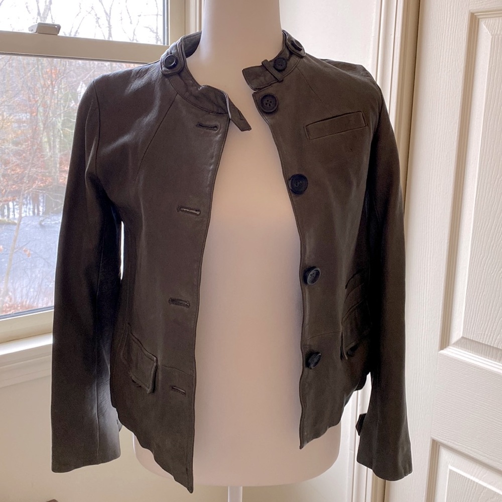Genuine leather jacket